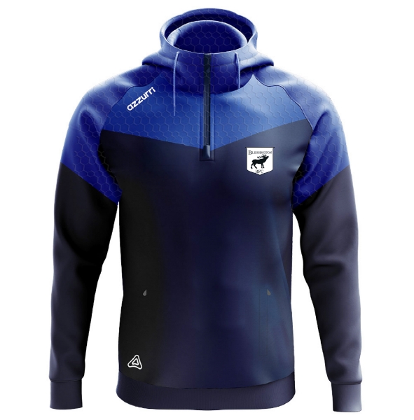 Picture of Blessington Rugby Club Wicklow Kids Cali Hoodie Navy-Royal Honey Comb