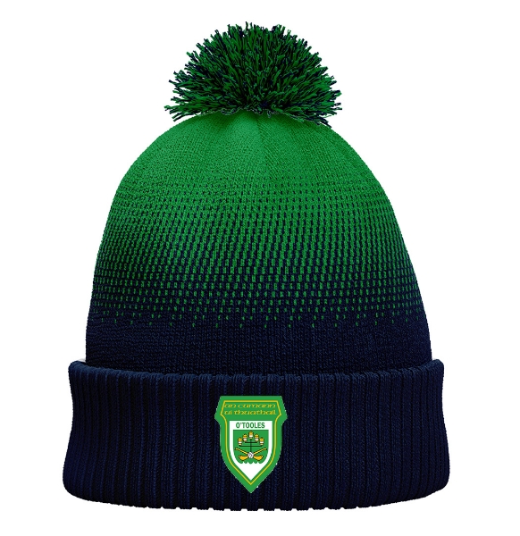 Picture of o tooles gaa cali Bobble Hat Navy-Emerald
