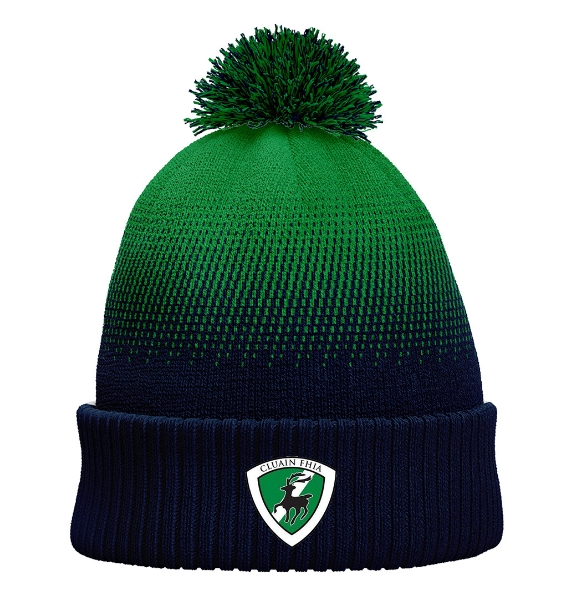 Picture of Divig Ireland Cali  Bobble Hat Navy-Emerald
