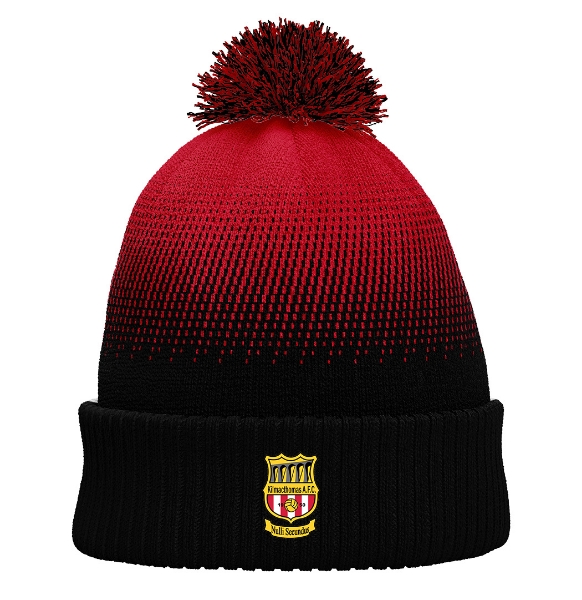 Picture of Kilmac AFC Cali Bobble Hat Black-Red