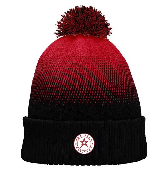 Picture of Red Star FC Cali Bobble Hat Black-Red