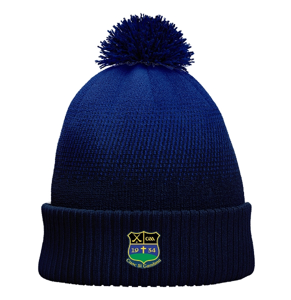 Picture of Knockshegowna Cali Bobble Hat Navy-Royal