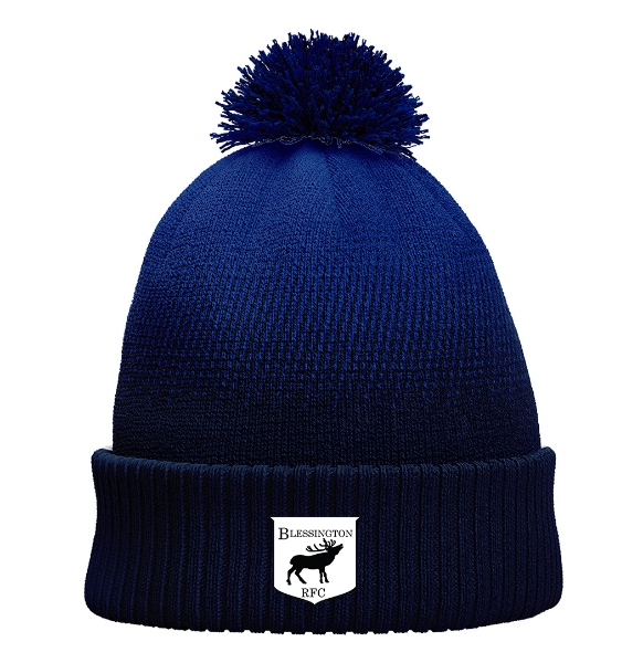 Picture of Blessington RFC Cali Bobble Hat Navy-Royal