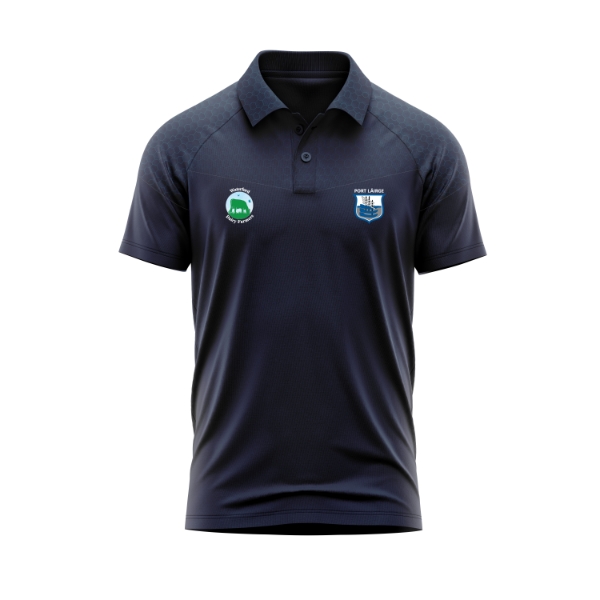 Picture of Waterford LGFA Cali Polo Shirt Navy- Navy Honeycomb
