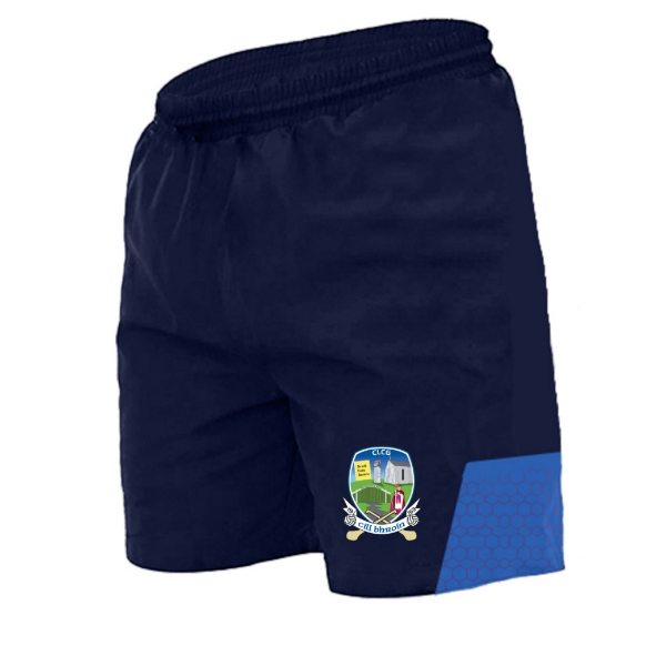 Picture of Kilbrin GAA Cork Cali Leisure Shorts Navy-Royal Honey Comb