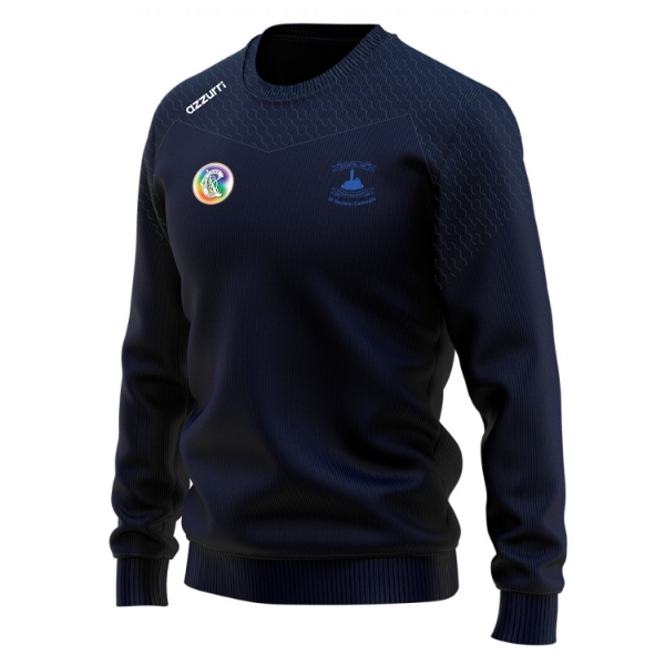 Picture of St Declans Camogie Club Waterford Cali Crew Neck Navy-Navy Honey Comb