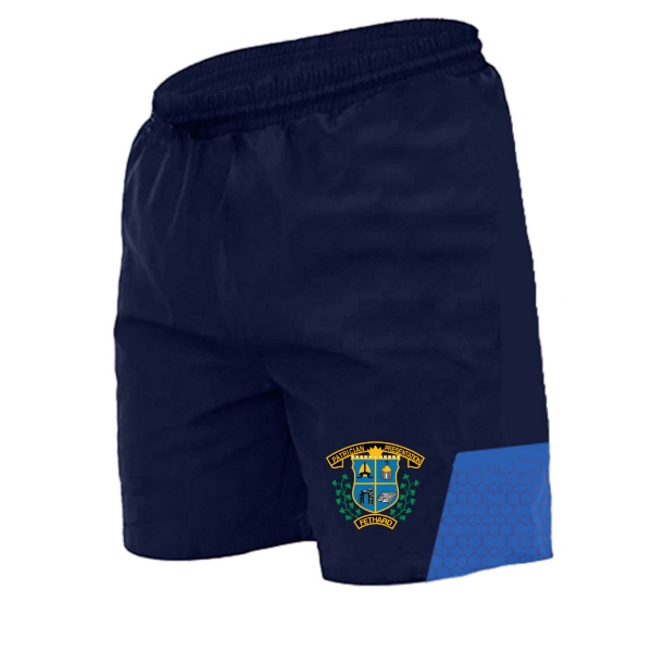 Picture of Patrician Presentation Cali Leisure Shorts Navy-Royal Honey Comb