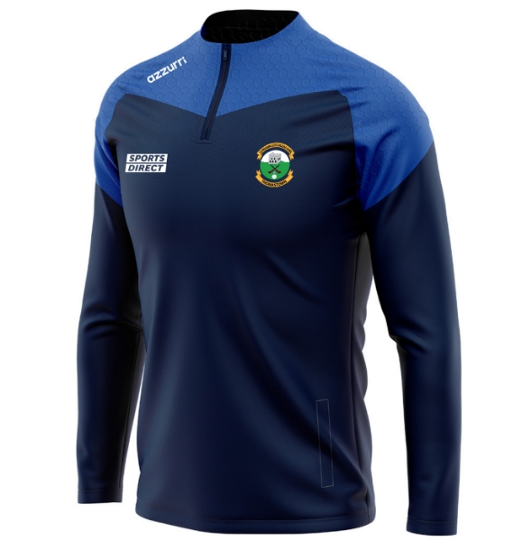 Picture of Thomastown GAA Kilkenny Cali Half-Zip Navy-Royal Honey Comb