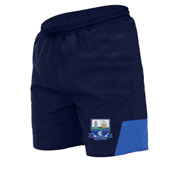 Picture of Waterford Camogie Cali Leisure Shorts Navy-Royal Honey Comb