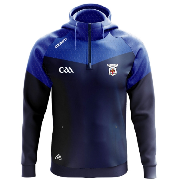 Picture of Loughrea GAA Galway Cali Hoodie Navy-Royal Honey Comb