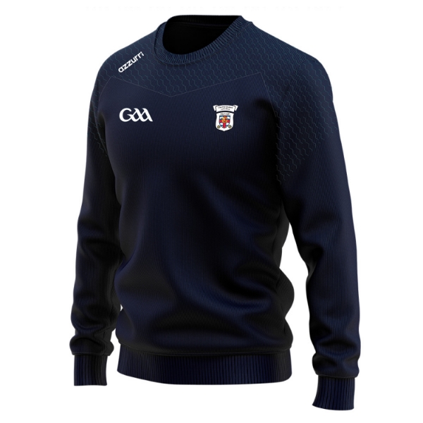 Picture of Loughrea GAA Galway Kids Cali Crew Neck Navy-Navy Honey Comb