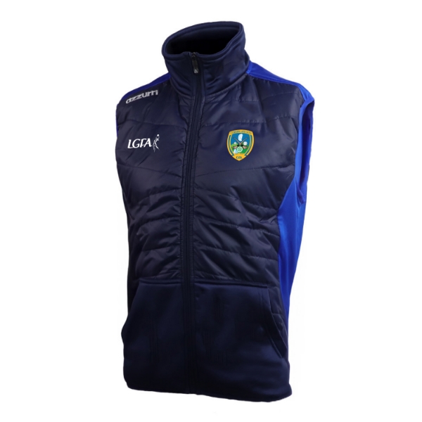 Picture of Lisgoold LGFA Ezra Hybrid Gilet Navy-Royal Honey Comb