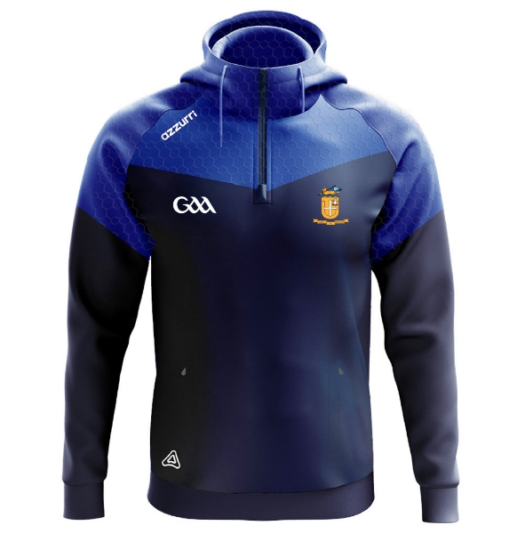 Picture of Glenamaddy Cali Hoodie Navy-Royal Honey Comb