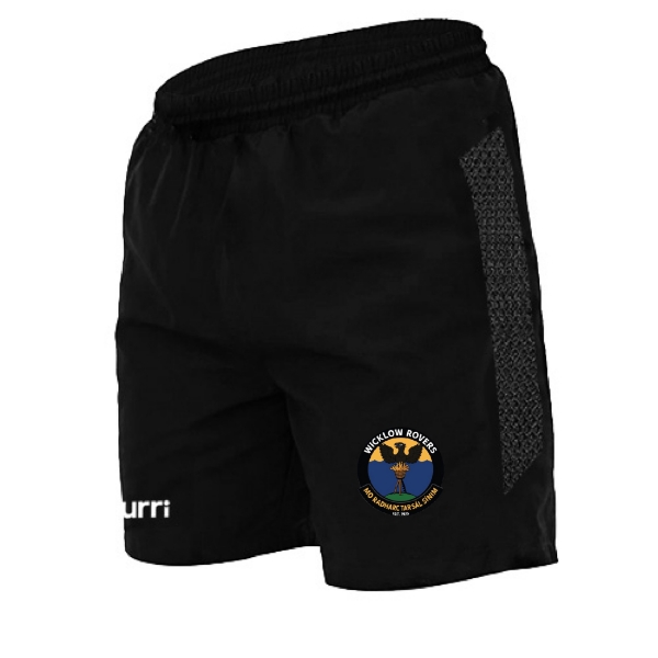 Picture of Wicklow Rovers Leisure Shorts Black-Black