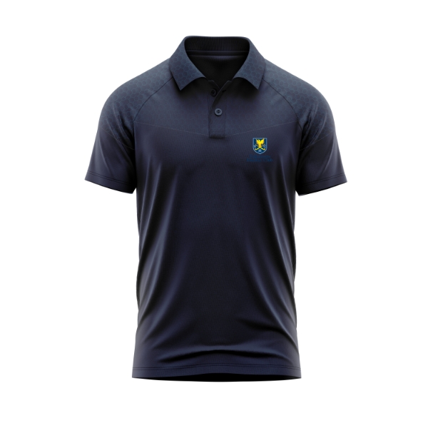 Picture of Tullamore Hockey Club Cali Polo Navy-Navy Honey Comb