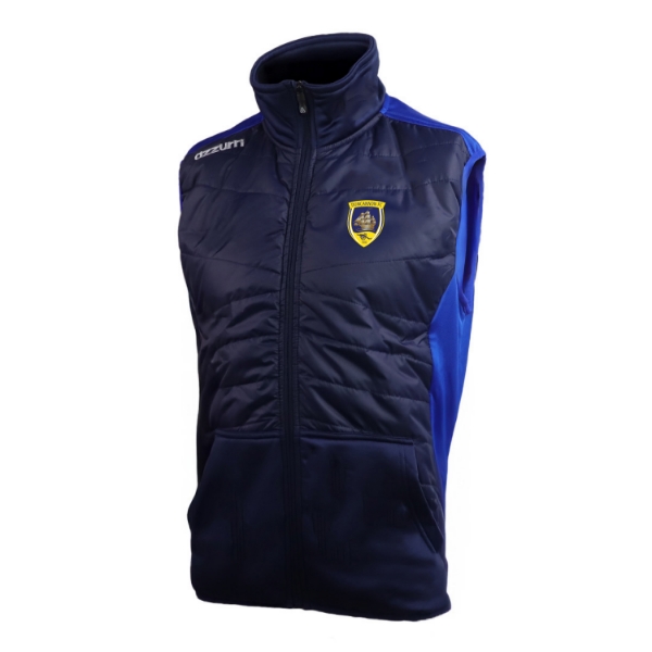 Picture of Duncannon FC Wexford Ezra Hybrid Gilet Navy-Royal Honey Comb