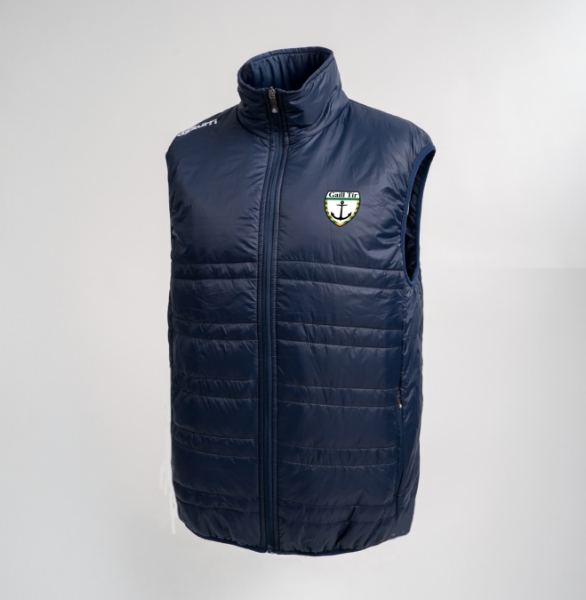 Picture of gaultier LGFA Core Quilted Gilet Navy