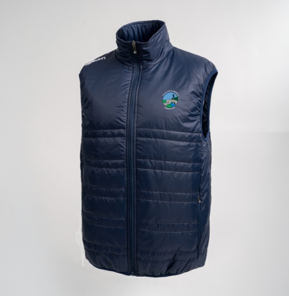 Picture of Kiltullagh Camogie Core Quilted Gilet Navy