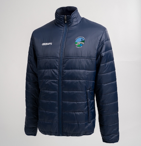 Picture of Kiltullagh Camogie Core Quilted Jacket Navy