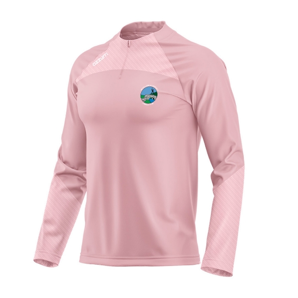 Picture of Kiltullagh Camogie Ladies Fit Nevada Half-Zip Pink