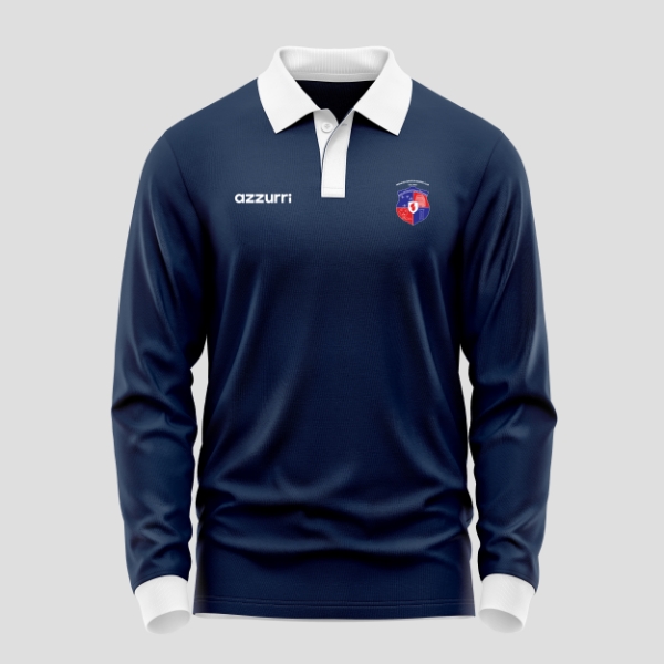 Picture of Monivea Boxing Cotton Retro Jersey Navy-White