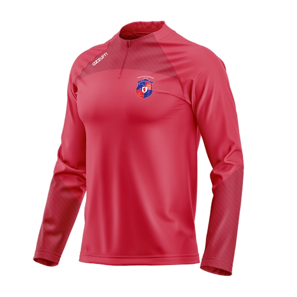 Picture of Monivea Boxing Nevada Half-Zip Red
