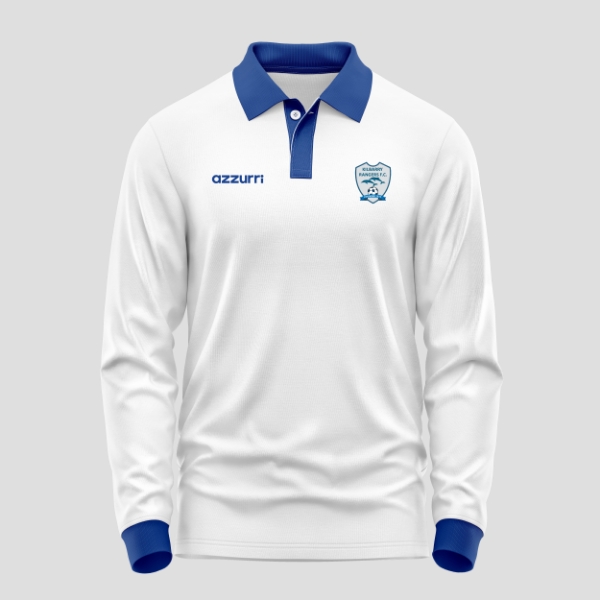 Picture of Kilbarry Rangers Cotton Retro Jersey White-Royal