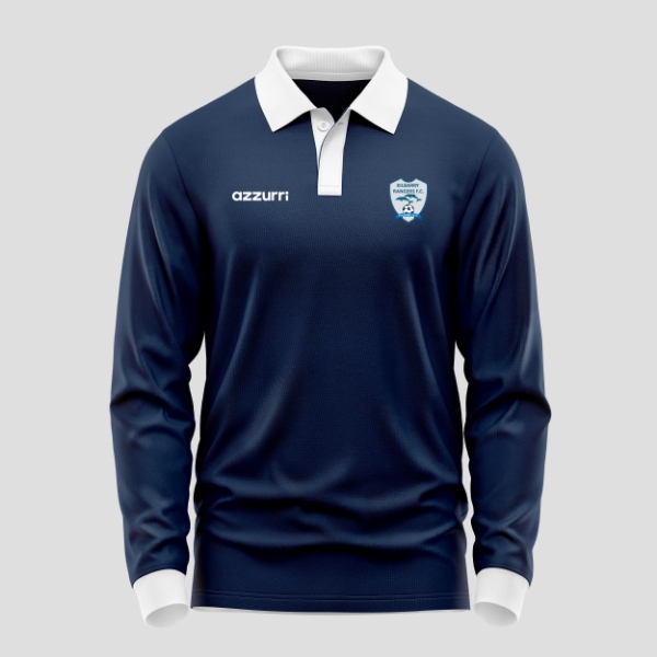 Picture of Kilbarry Rangers Cotton Retro Jersey Navy-White