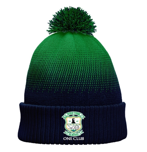 Picture of Wolfetones na Sionna Cali Bobble Hat Navy-Emerald