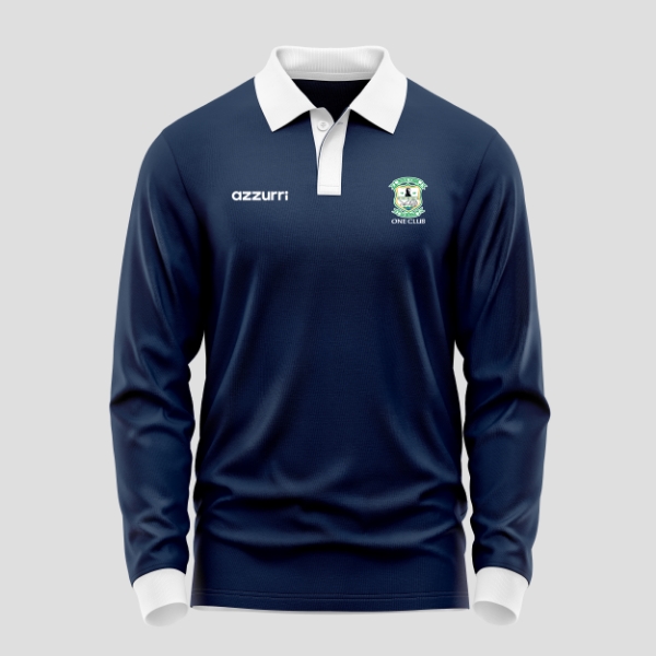 Picture of Wolfetones na Sionna Cotton Retro jersey Navy-White