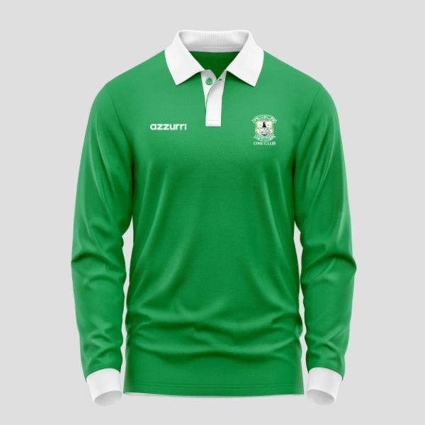 Picture of Wolfetones na Sionna Cotton Retro Jersey Green-White