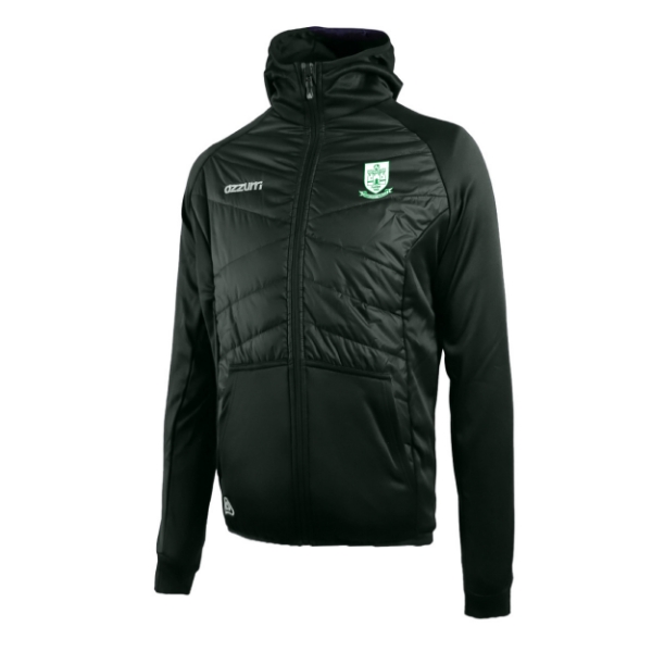 Picture of Enniscorthy Town FC hybrid hooded jacket Black-Black