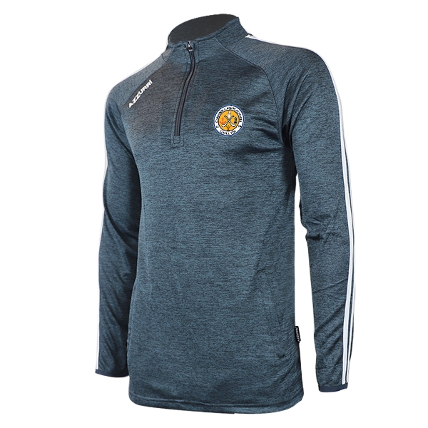 Picture of Gailltir Camogie tasmania half-zip Gunmetal Grey Melange-White