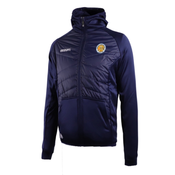 Picture of gailltir Camogie Hybrid hooded jacket Navy-Navy